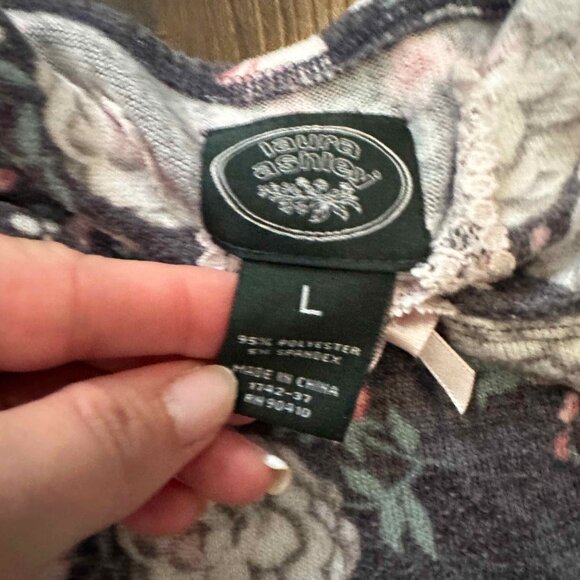 Jaquette LAURA ASHLEY Pajamas Large - Picture 3 of 3